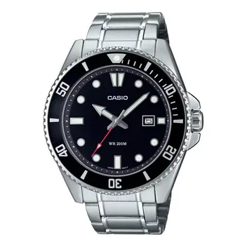 Casio Standard MDV-107D-1A1VDF Duro Date Stainless Steel Men’s Watch