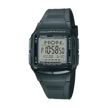Casio Vintage DB-36-1AVDF Illuminator Data Bank Resin Belt Men’s Watch