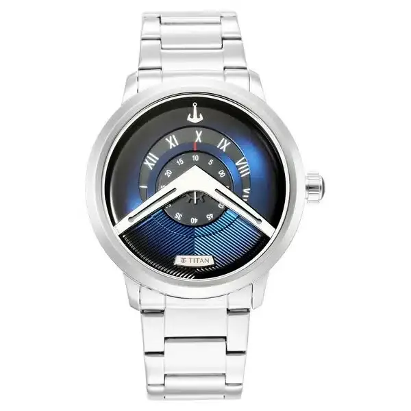 Titan Maritime NS1828SM01 Quartz Analog Stainless Steel Strap Men’s Watch