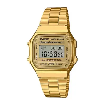 Casio Vintage Illuminator A168WG-9WDF Digital Chain Watch