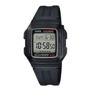 Casio Youth F-201WA-1ADF Dual Time Digital Resin Band Unisex Watch