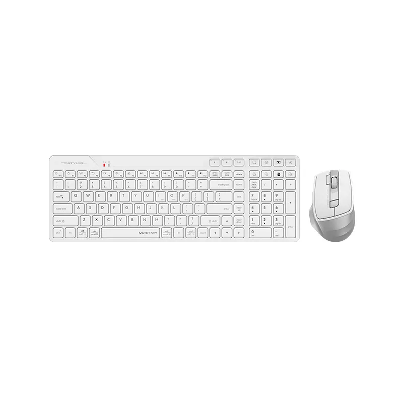 A4Tech Fstyler AIR2 Multimode Rechargeable Keyboard Mouse Combo (FB2800C)
