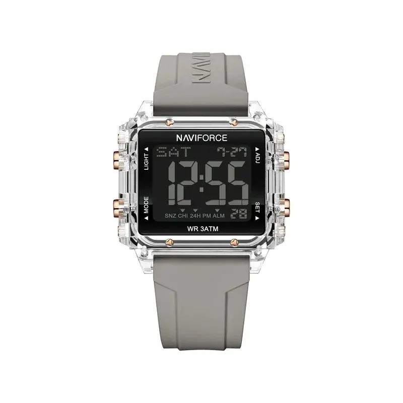 NAVIFORCE NF7101 Silicone Strap Unisex Watch