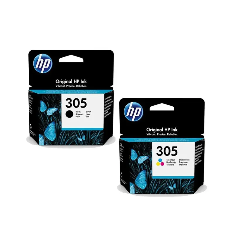 HP 305 Black and Tri-Color Ink Cartridge