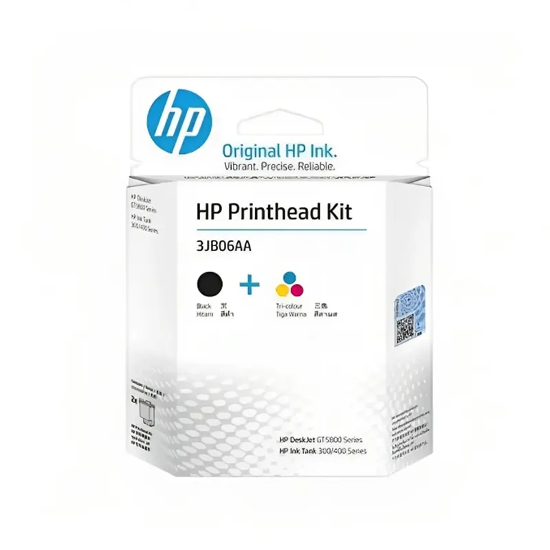 HP GT51/GT52 2-pack Black/Tri-color Printhead Replacement Kit
