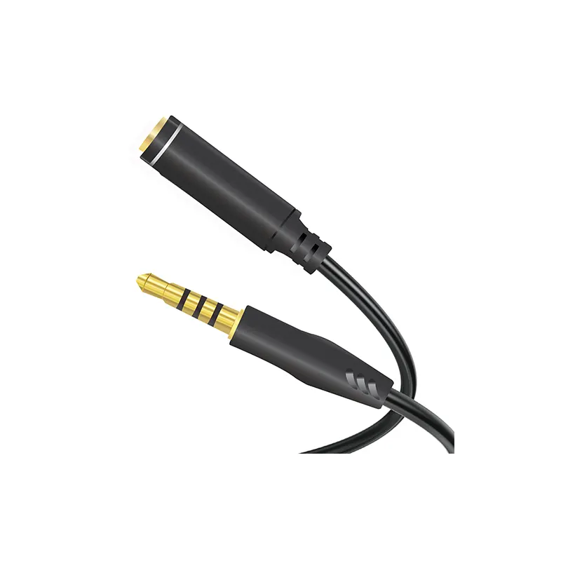 Rivo CE-01 3.5mm Male to Female AUX Extension Cable - Black