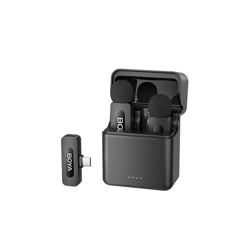 Boya 2.4 GHz Dual-Channel Wireless Microphone (BY-V30)