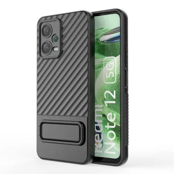 For Xiaomi Redmi Note 12 Pro 5G Global Wavy Texture TPU Phone Case with