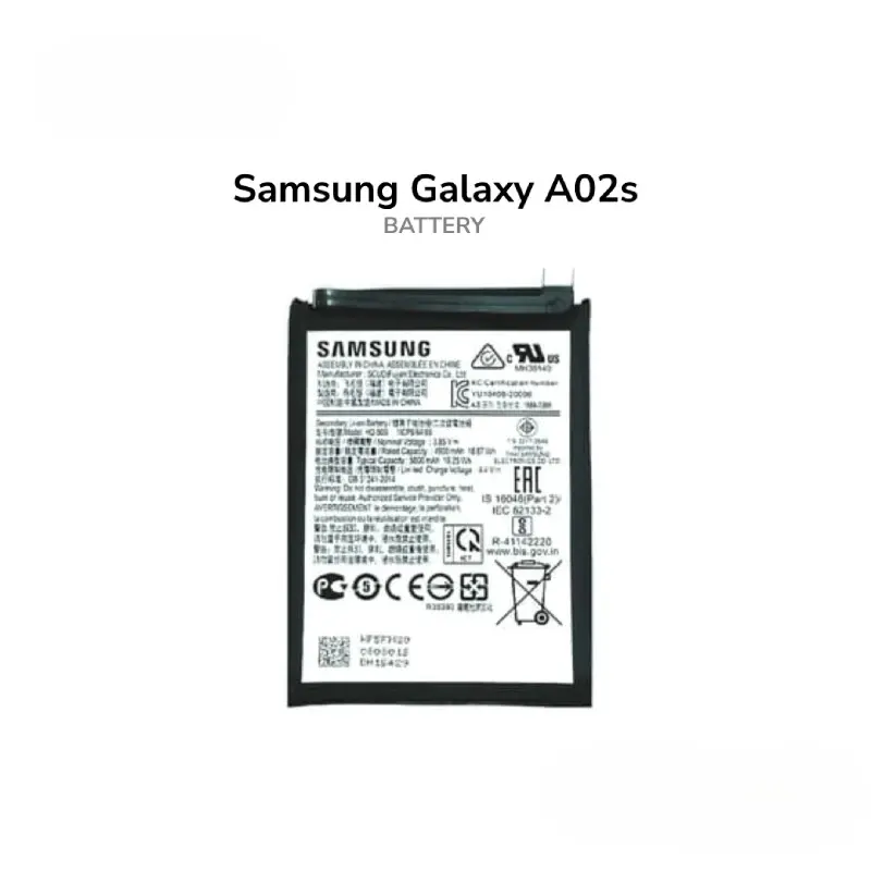 Original Samsung A02s Battery Price In Bangladesh