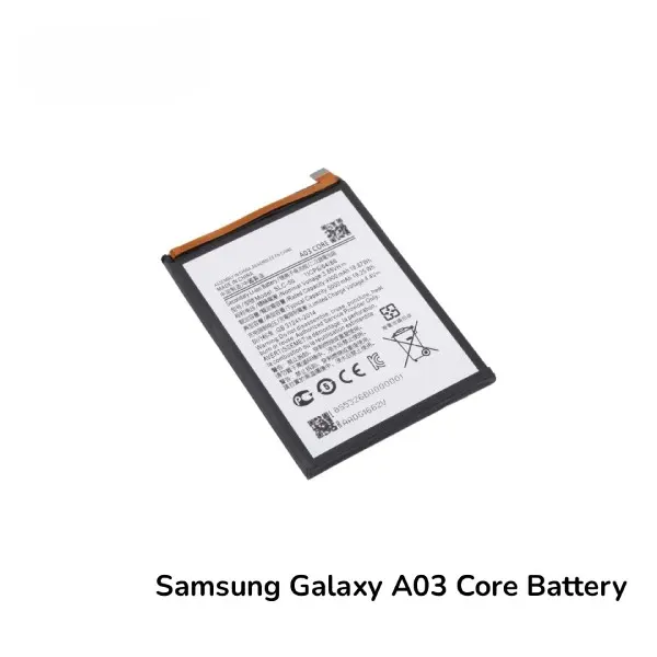 Samsung Original Samsung A03 Core Battery Price in Bangladesh Samsung Battery Price in Bangladesh - Mobile.com.bd