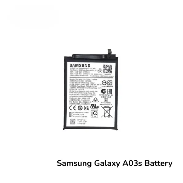 Samsung Original Samsung A03s Battery Price in Bangladesh Samsung Battery Price in Bangladesh - Mobile.com.bd