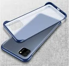 Realme C11 Frameless Case Matte Back Cover + Free Metal RIng - মোবাইল ফোন