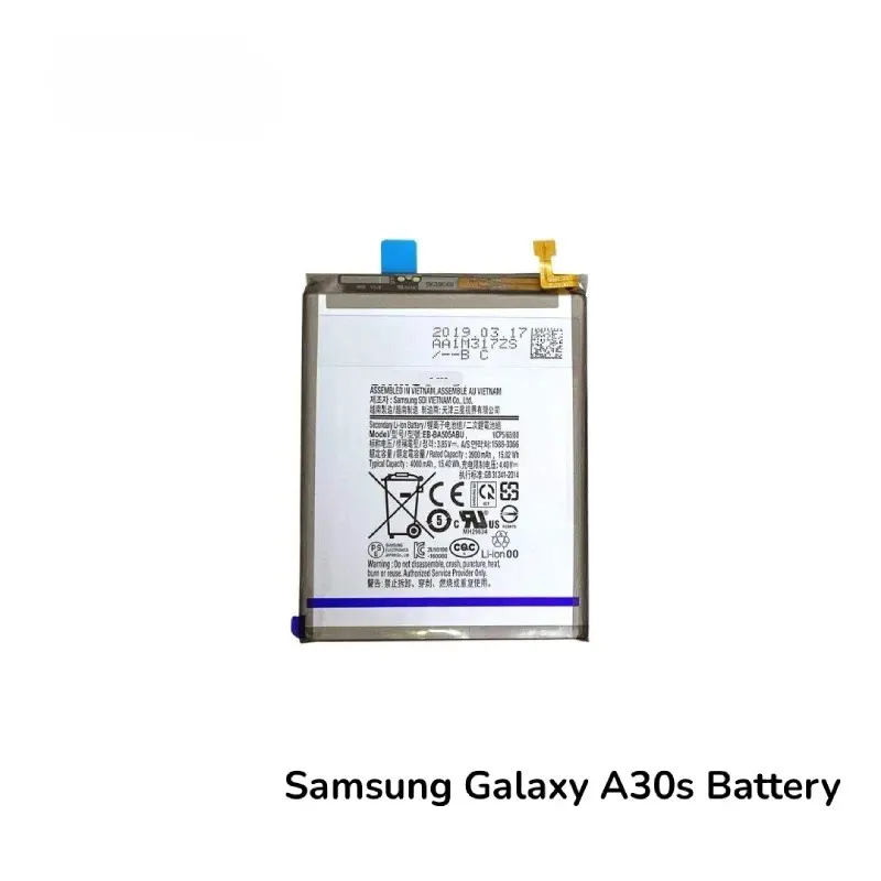 Samsung Original Samsung A30s Battery Price in Bangladesh Samsung Battery Price in Bangladesh - Mobile.com.bd