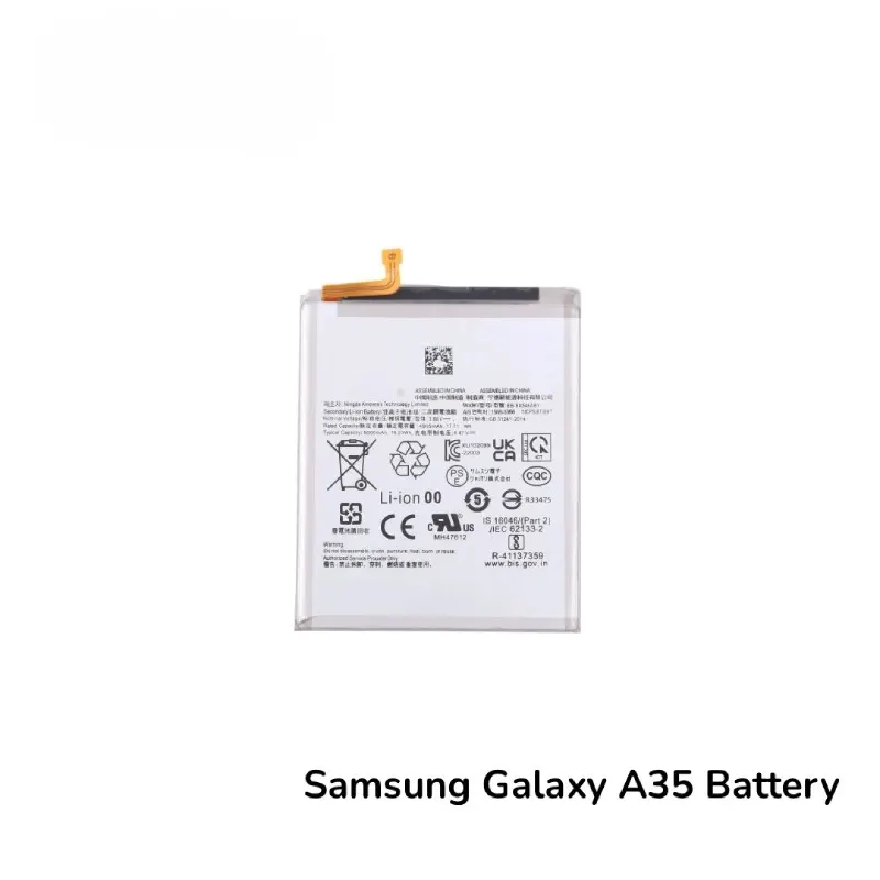 Samsung Original Samsung A35 Battery Price in Bangladesh Samsung Battery Price in Bangladesh - Mobile.com.bd
