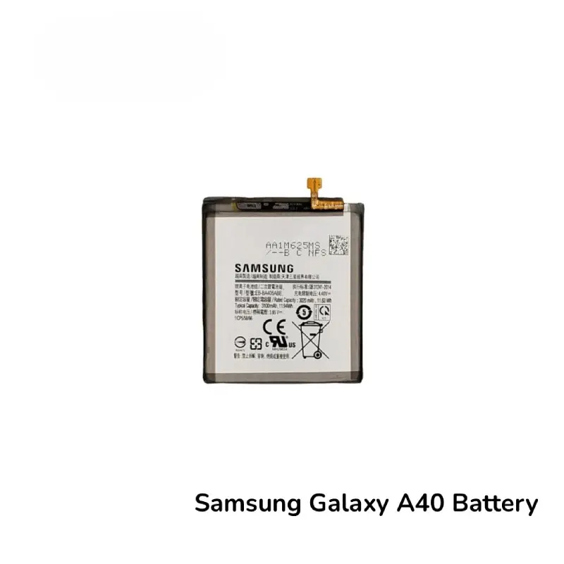 Samsung Original Samsung A40 Battery Price in Bangladesh Samsung Battery Price in Bangladesh - Mobile.com.bd