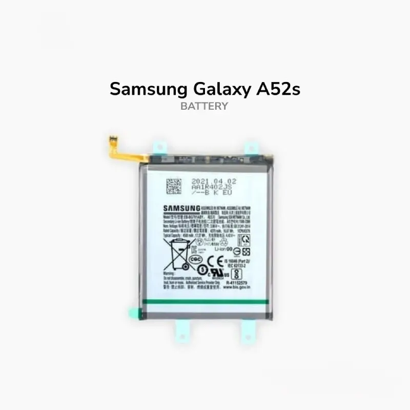 Samsung Original Samsung A52s Battery Price in Bangladesh Samsung Battery Price in Bangladesh - Mobile.com.bd