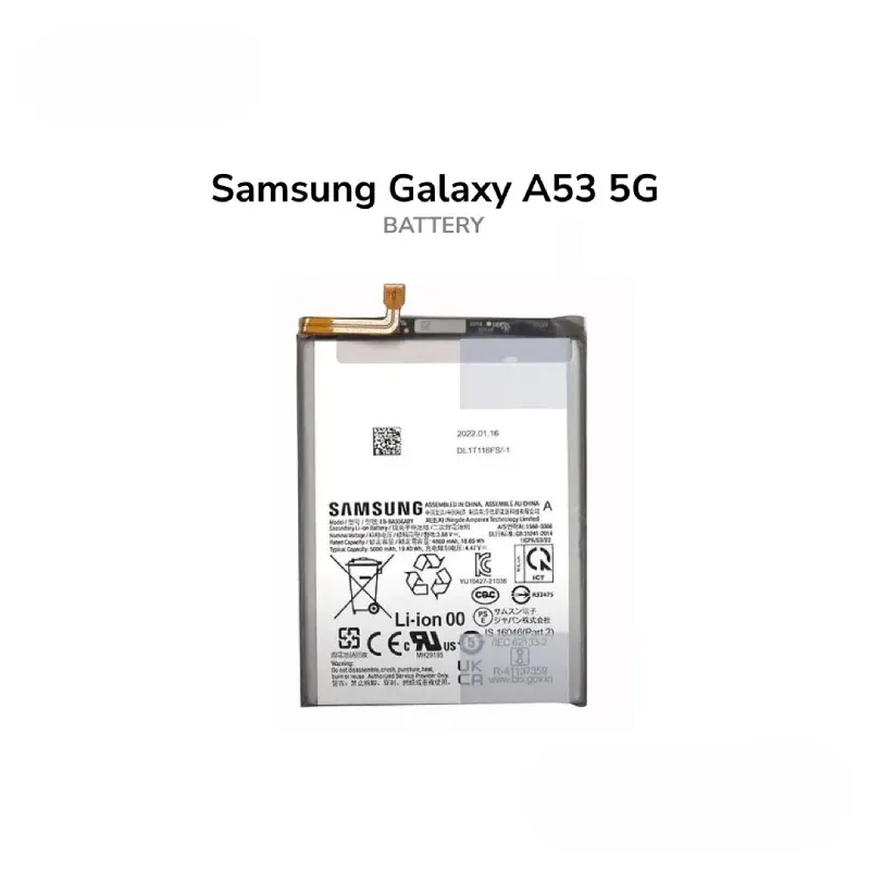 Samsung Original Samsung A53 5G Battery Price in Bangladesh Samsung Battery Price in Bangladesh - Mobile.com.bd