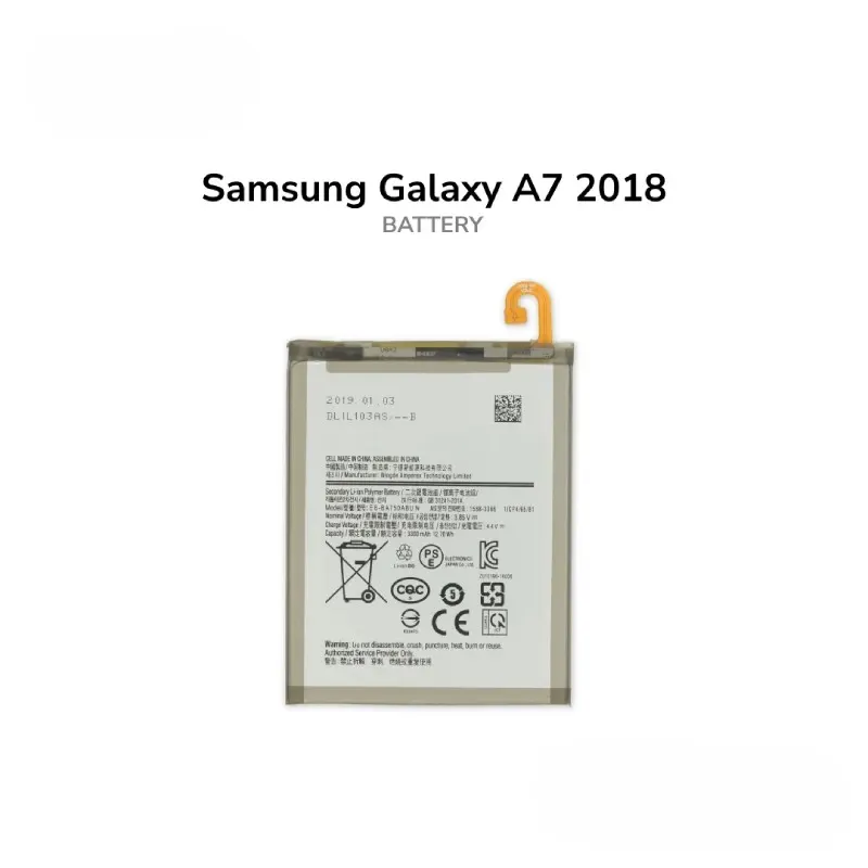 Samsung Original Samsung A7 2018 Battery Price in Bangladesh Samsung Battery Price in Bangladesh - Mobile.com.bd