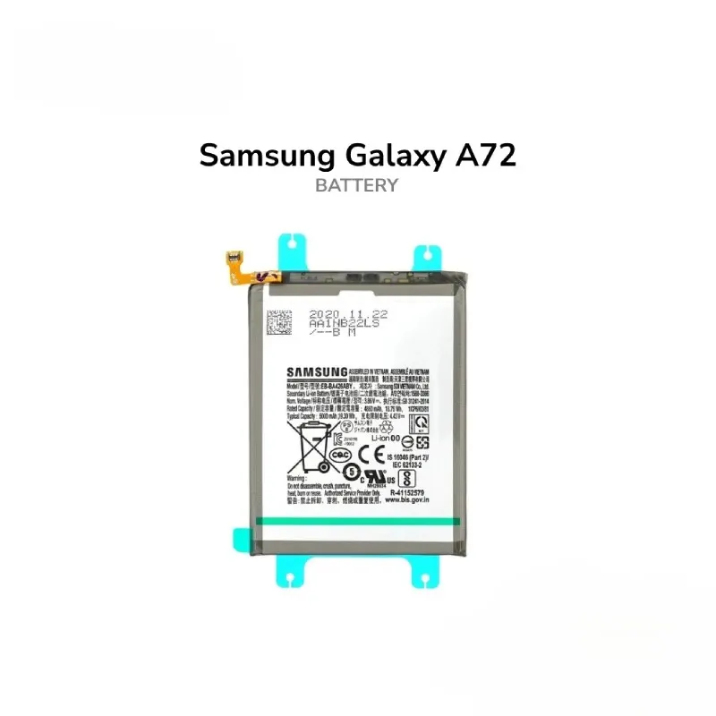 Samsung Original Samsung A72 Battery Price in Bangladesh Samsung Battery Price in Bangladesh - Mobile.com.bd