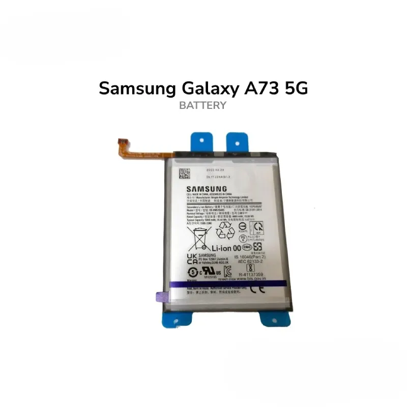 Samsung Original Samsung A73 5G Battery Price in Bangladesh Samsung Battery Price in Bangladesh - Mobile.com.bd