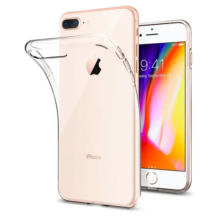 Back Case For iPhone 7 Plus Transparent Cover Tpu Back Case