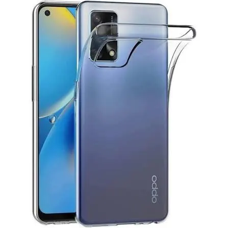 Oppo A74 4G Ultra Slim Transparent Anti Shock Side Bumper Corner 4D Crystal