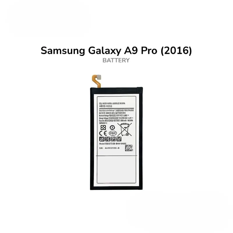 Samsung Original Samsung A9 Pro (2016) Battery Price in Bangladesh Samsung Battery Price in Bangladesh - Mobile.com.bd