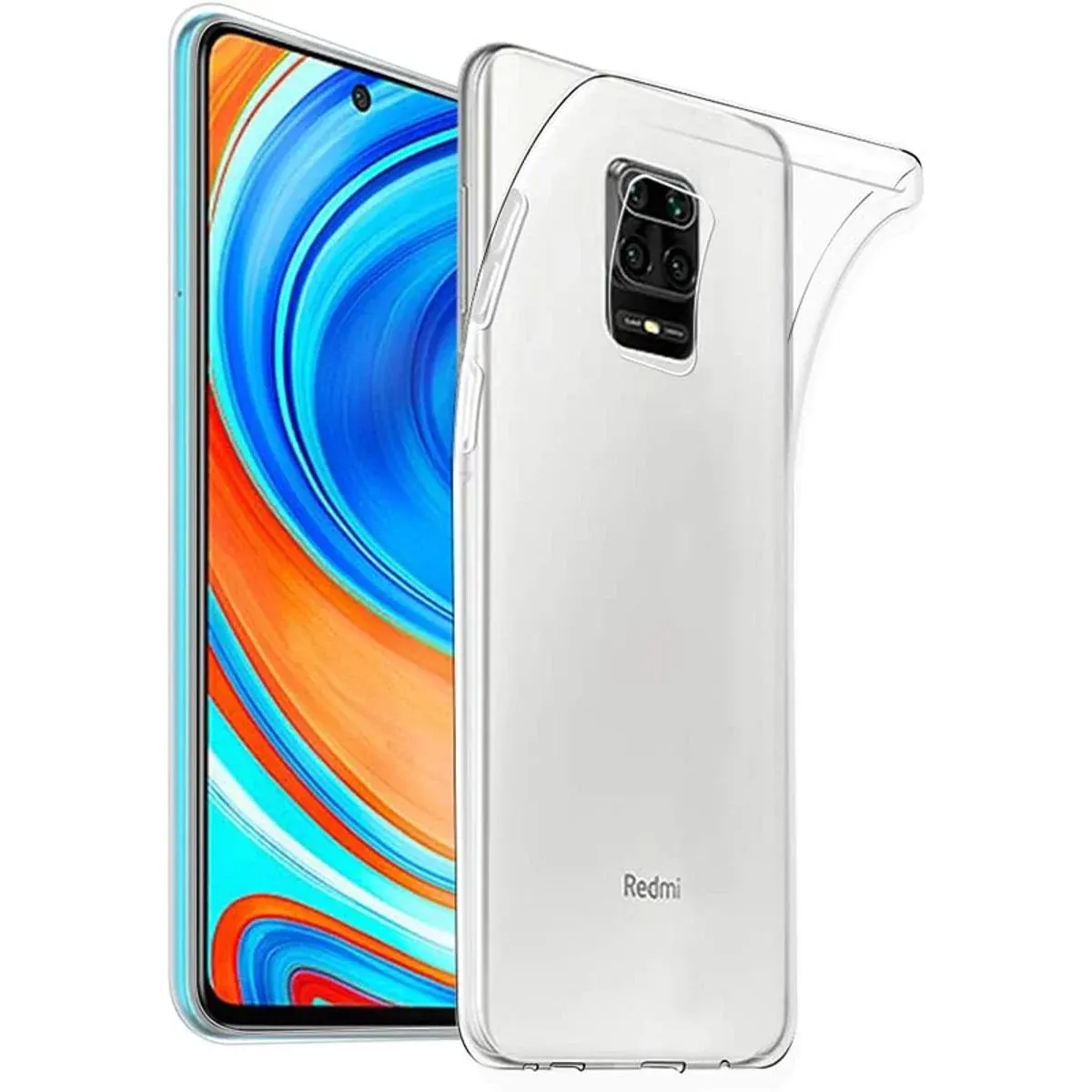 Back Case For Xiaomi Redmi Note 9 Transparent Cover Tpu Back Case - Price in Bangladesh