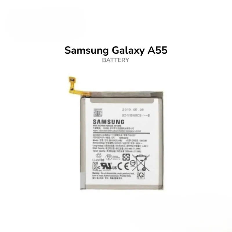 Samsung Original Samsung Galaxy A55 Battery Price in Bangladesh Samsung Battery Price in Bangladesh - Mobile.com.bd