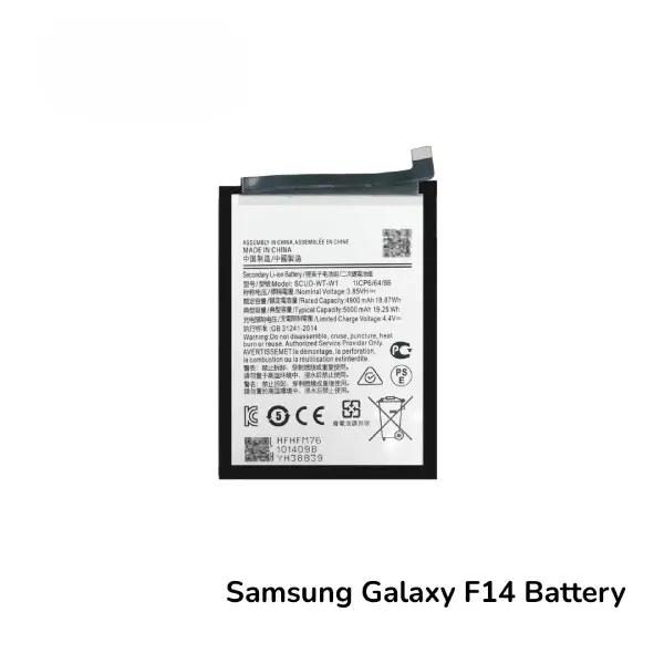 Samsung Original Samsung Galaxy F14 Battery Price in Bangladesh Samsung Battery Price in Bangladesh - Mobile.com.bd