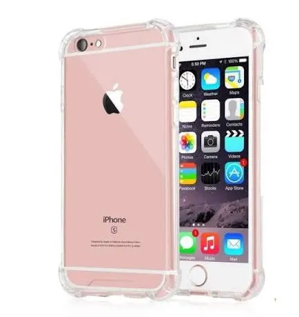 Apple iPhone 6 Plus / Apple iPhone 6S Plus Shockproof Transparent Liquid