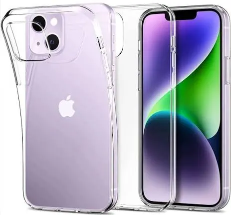 Apple iPhone 14 Shockproof Transparent Liquid Crystal Long Time Use Soft