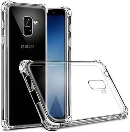Transparent Back Cover For Samsung Galaxy J6 Plus / J6+ Luxury Transparent