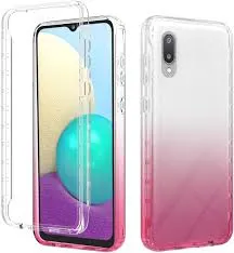 Samsung Galaxy A02 / M02 TPU Back Cover Shockproof Silicone Bumper Transparent Phone Case pani Cover Case & Cover Price in Bangladesh - Mobile.com.bd