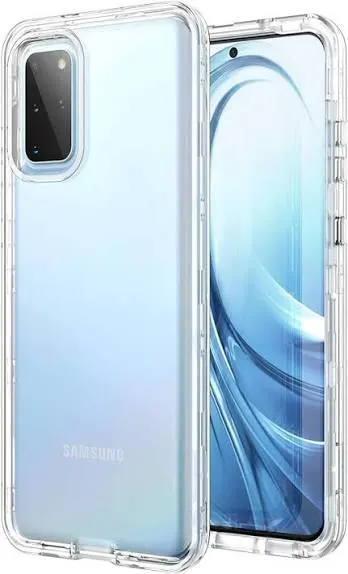 Samsung Galaxy S20 Plus TPU Back Cover Shockproof Silicone Bumper - Transparent