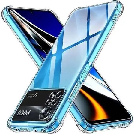 Transparent Back Cover For Xiaomi Poco X4 Pro 5G Luxury Transparent Protect - Price in Bangladesh