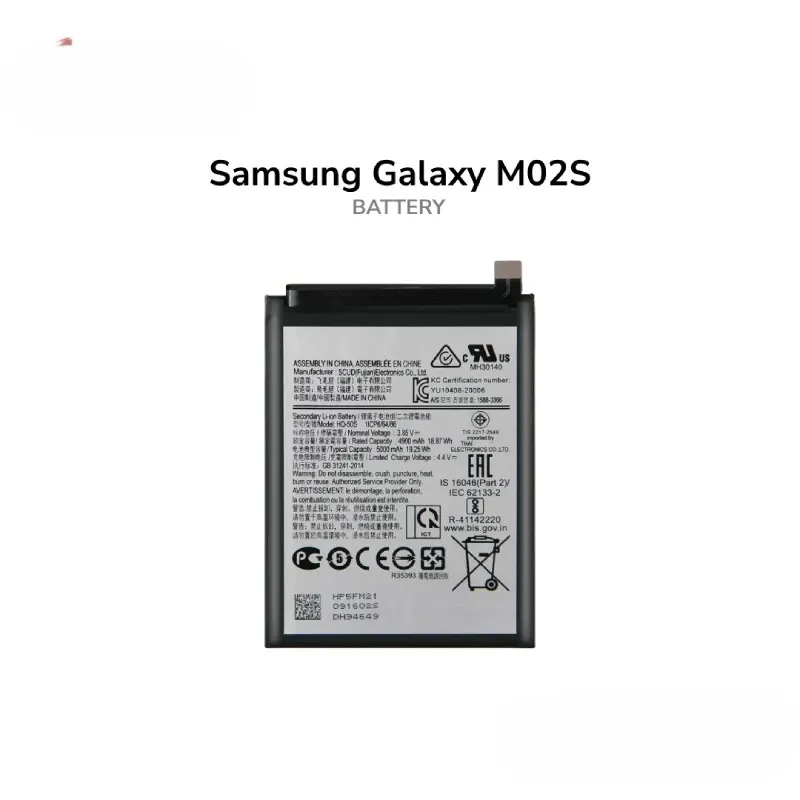 Samsung Original Samsung M02S Battery Price in Bangladesh Samsung Battery Price in Bangladesh - Mobile.com.bd