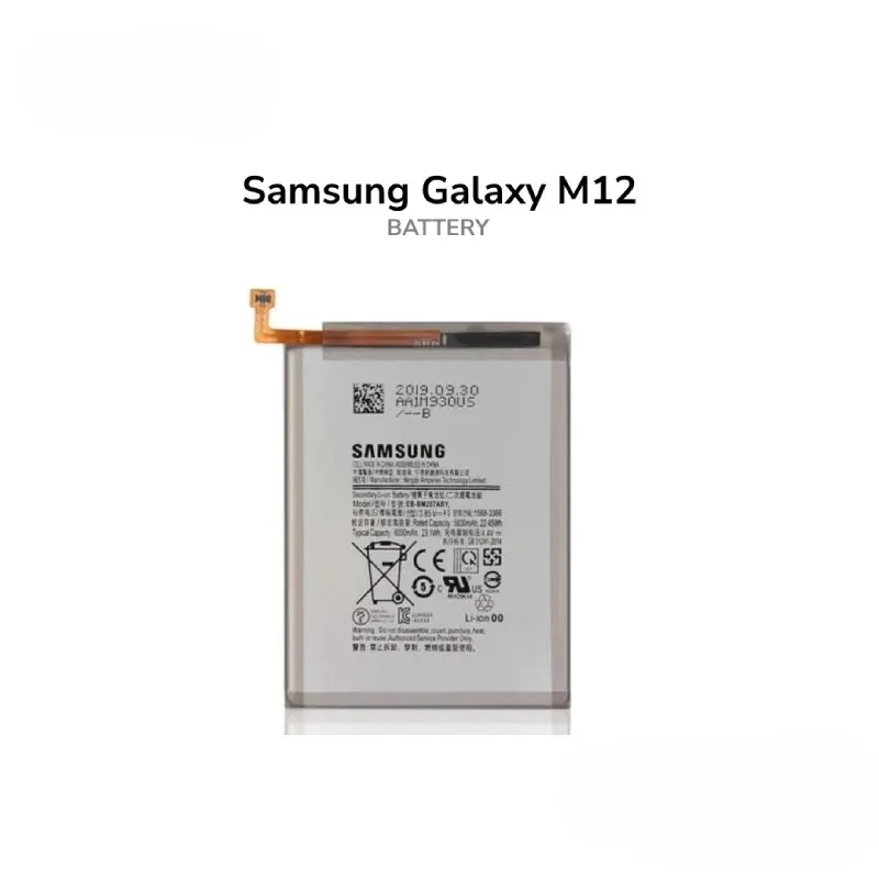 Samsung Original Samsung M12 Battery Price in Bangladesh Samsung Battery Price in Bangladesh - Mobile.com.bd