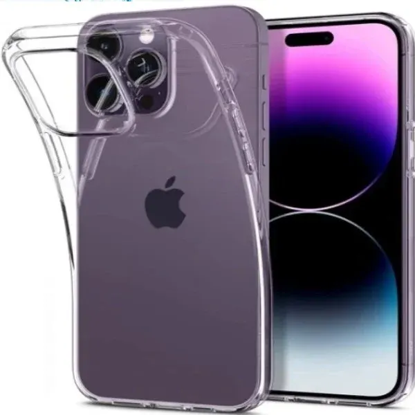 IPhone 14 Pro Transparent Clear Silicon Tup Back Cover Phone Cases Phone Cover - Price in Bangladesh