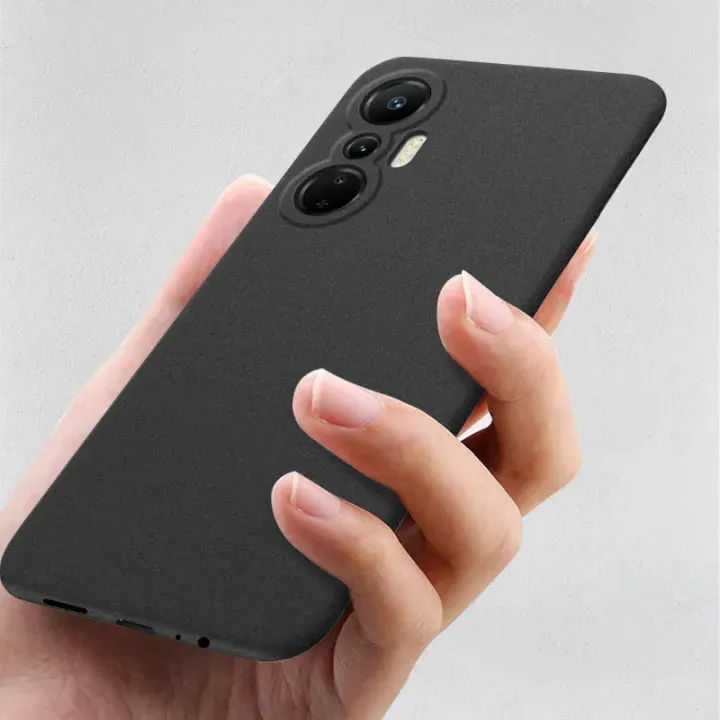 Infinix Hot 20S Case Soft Sandstone Slim Matte Back Cover