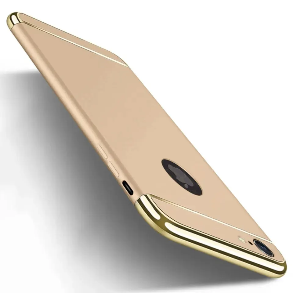Luxury 360 Full Cover Plating Case for 6/6S pc Matte Hard Cover Case