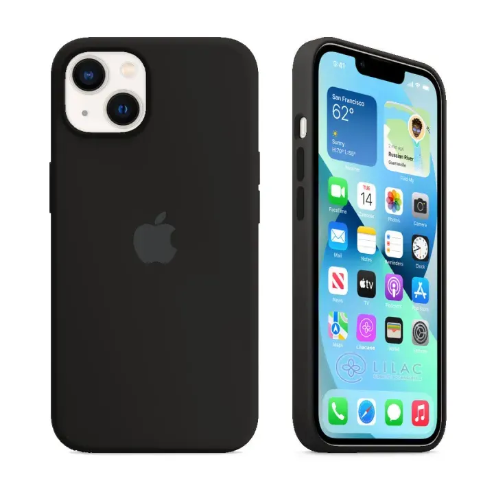 Apple Liquid Silicone Phone Case For Apple iPhone 14 / 14 PLus Protection Back Cover Soft Case Case & Cover Price in Bangladesh - Mobile.com.bd