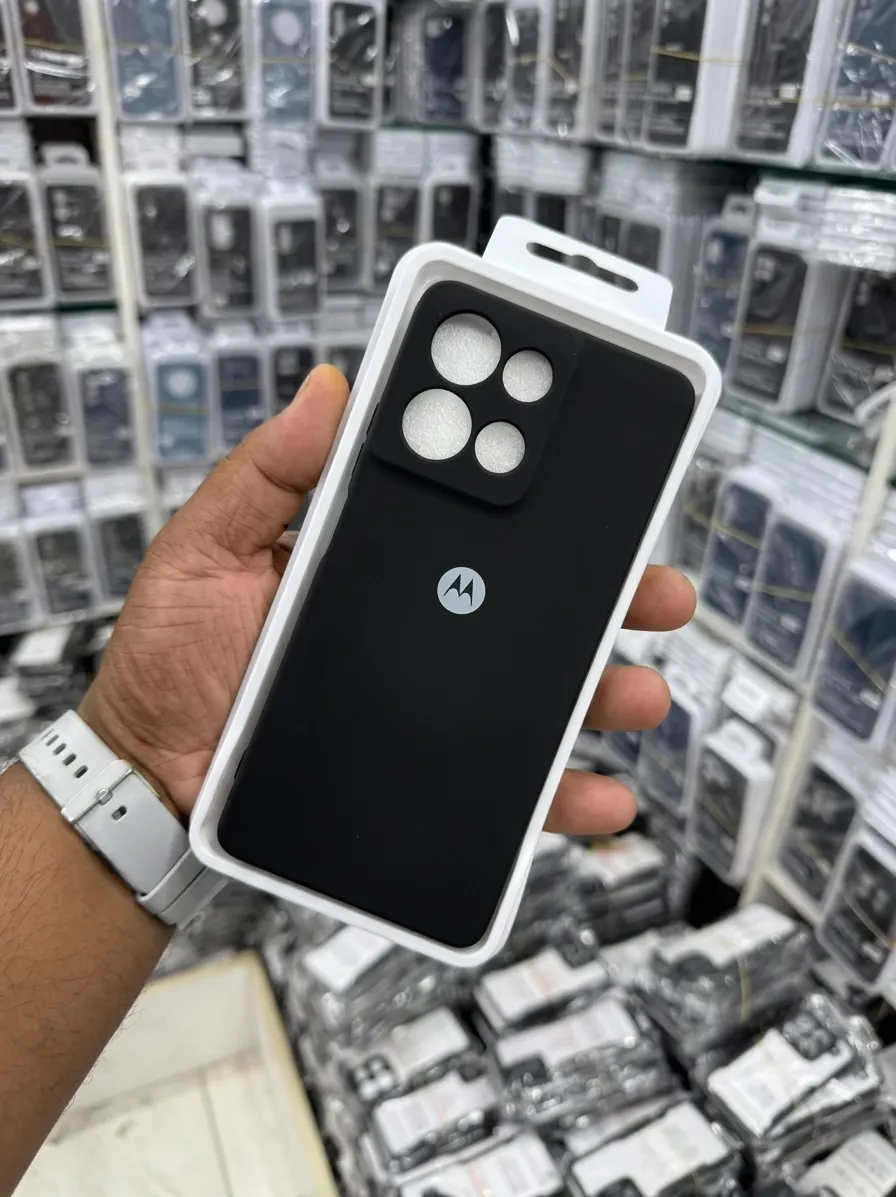 Motorola For Motorola Moto G75 5g Soft-Touch Finish With Camera Production Soft Premium Quality Slim Silicone Cover Case & Cover Price in Bangladesh - Mobile.com.bd
