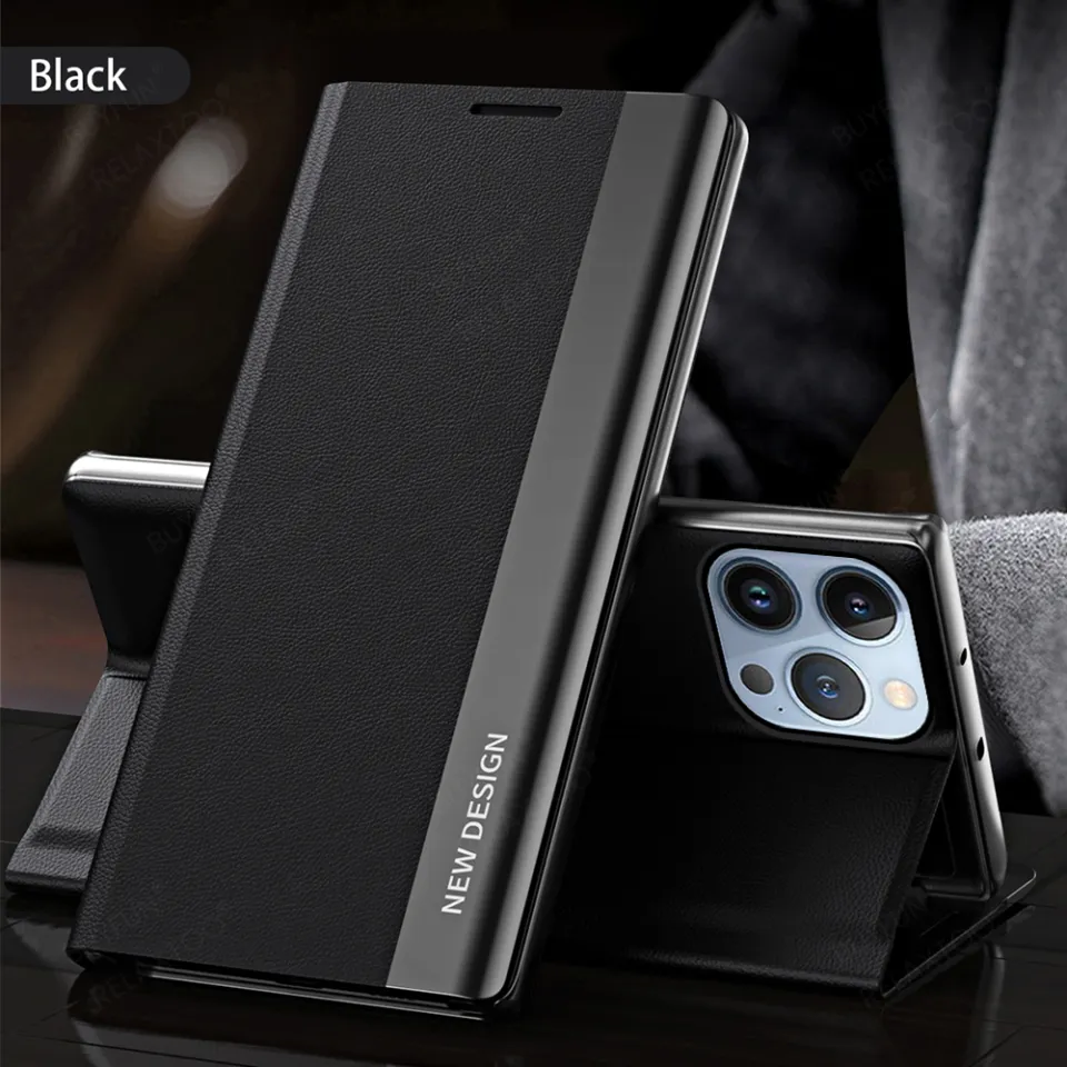 14 Pro Case Luxury Magnetic Leather Stand Flip Wallet for 14 Pro Luxury Wallet