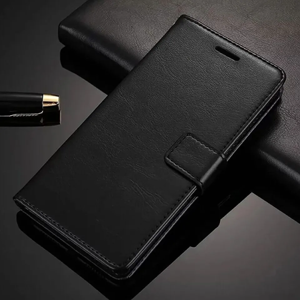 Oppo A9 2020 Crazy Horse Style Leather Shell Wallet Flip Magnetic Cover Phone case mobile phone leather case anti-security and impact resistance