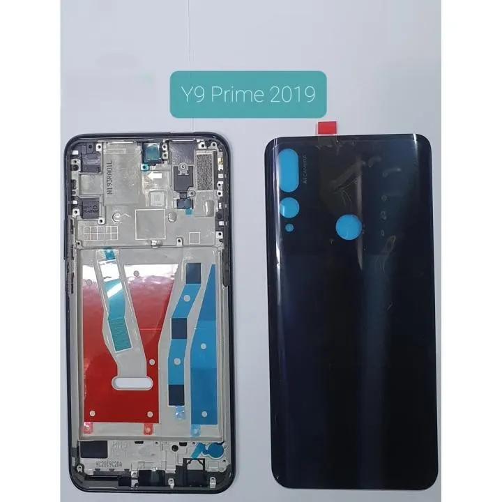 Huawei Y9 Prime 2019 Complete Housing Origenal Casing Body Back Glass Middle Lcd Frame Rear Battery Door Cover Replacement Replacement Parts Price in Bangladesh - Mobile.com.bd