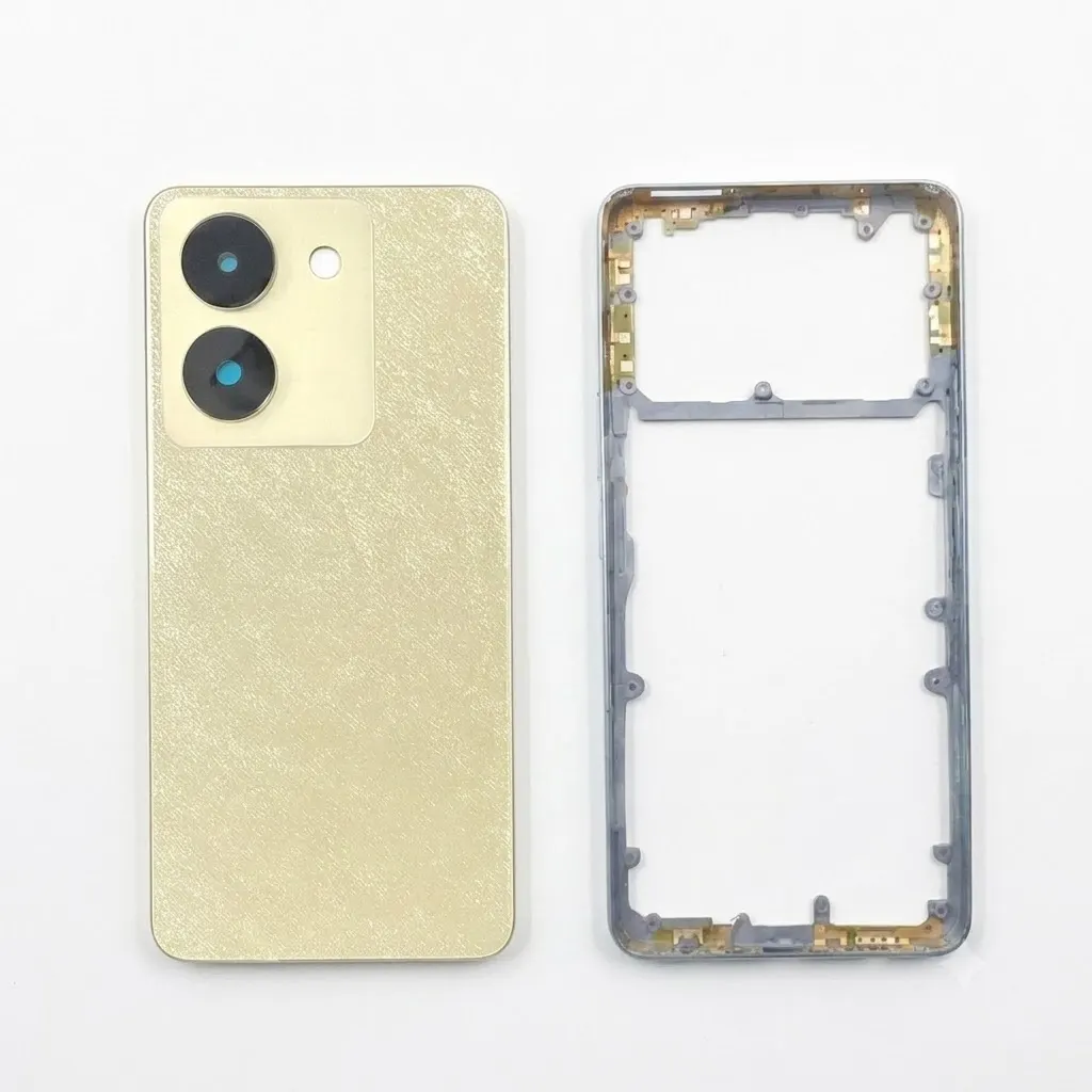 Vivo Y36 (Backshell) Back Panel with Side Frame Housing(Gold) Replacement Parts Price in Bangladesh - Mobile.com.bd