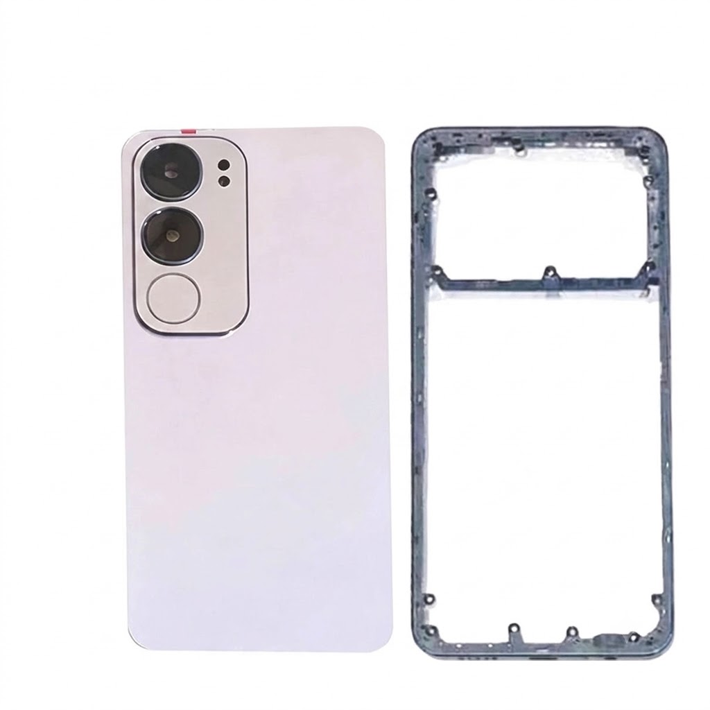 Vivo S19 (Backshell) Back Panel with Side Frame Housing(Silver) Replacement Parts Price in Bangladesh - Mobile.com.bd