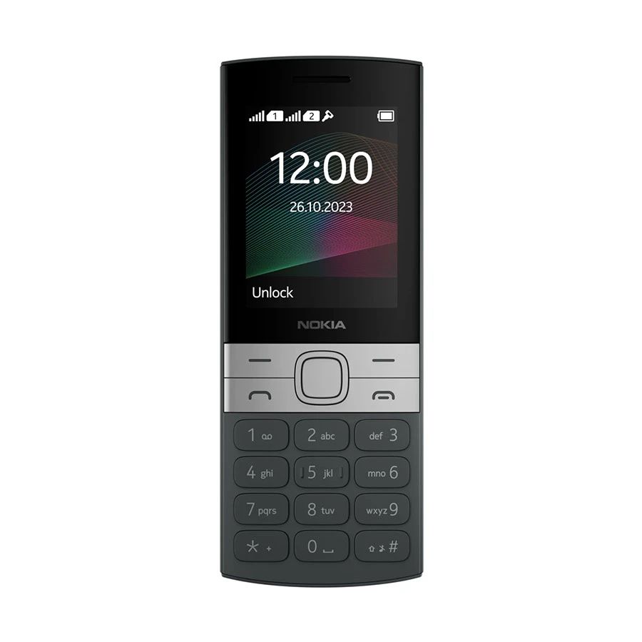 Nokia 150 DS (2023) Black Feature Phone (Dual Sim) Featured Phone Price in Bangladesh - Mobile.com.bd