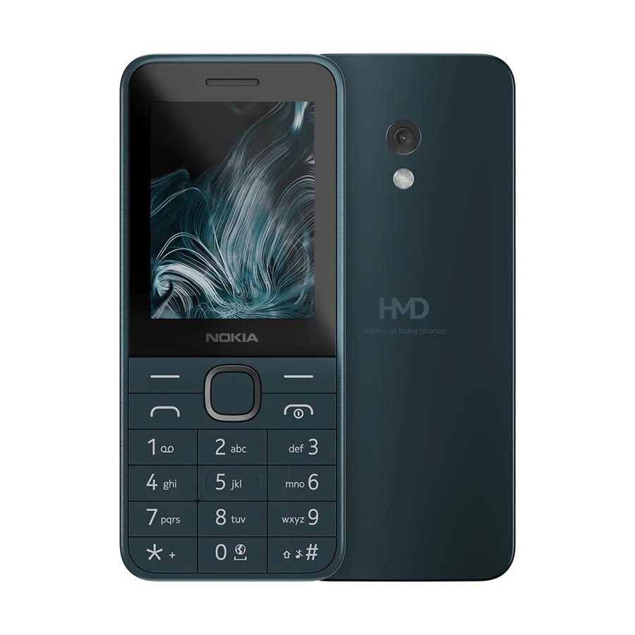 Nokia 225 4G (2024) Dark Blue Feature Phone (Dual Sim) Featured Phone Price in Bangladesh - Mobile.com.bd